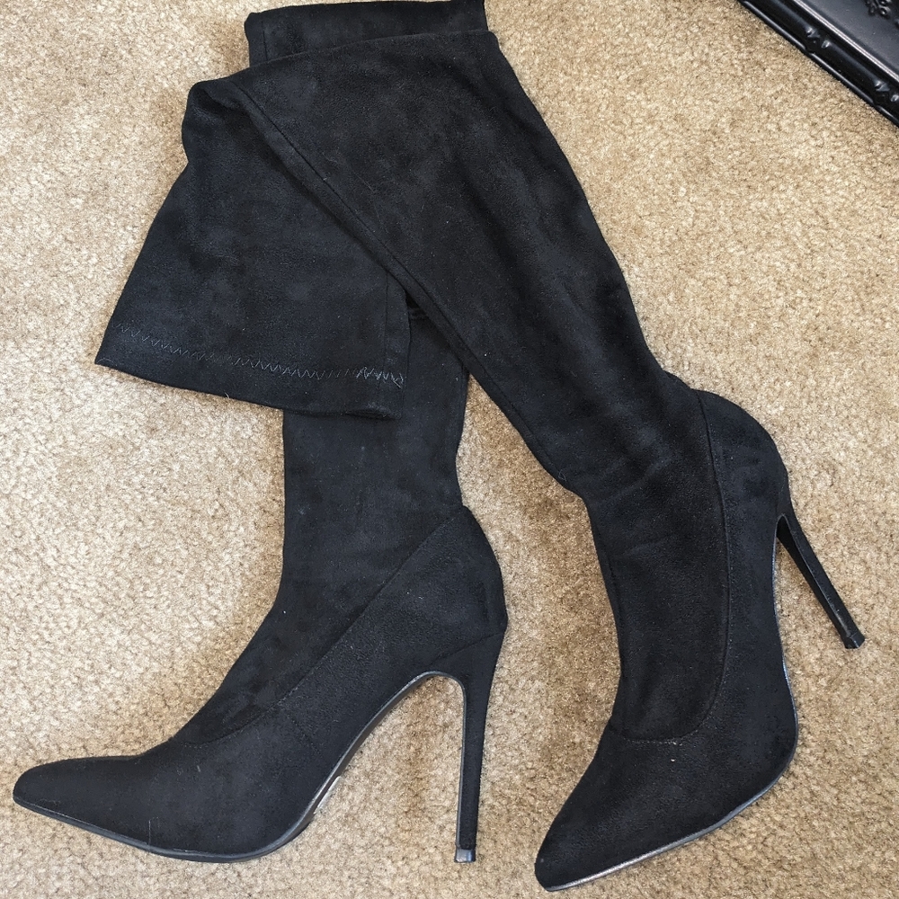 Thigh high boots